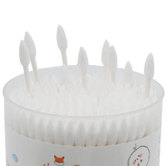 HOMEFOX paper-stick cotton swabs offer sturdy, lint-free performance.