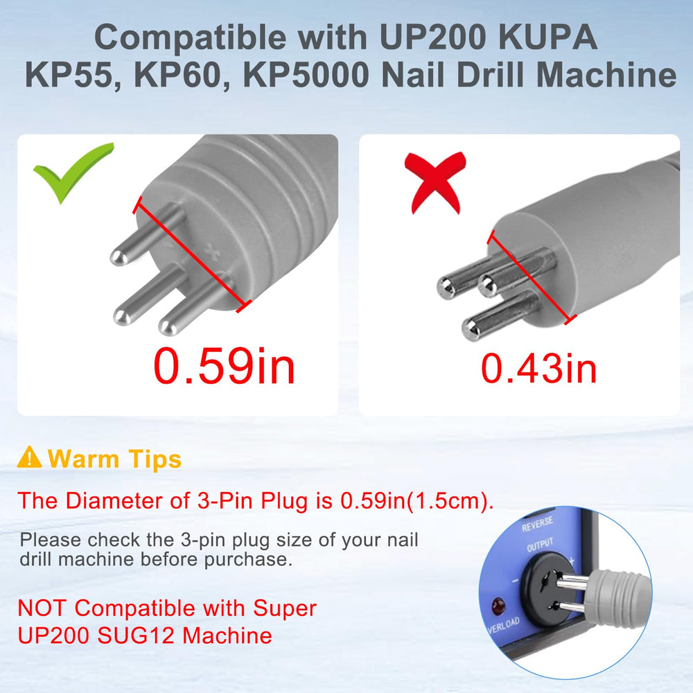 HoMove handpiece with KP55/KP60 setup for precise shaping.