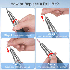 Durable stainless steel and silicone HoMove handpiece for comfort.
