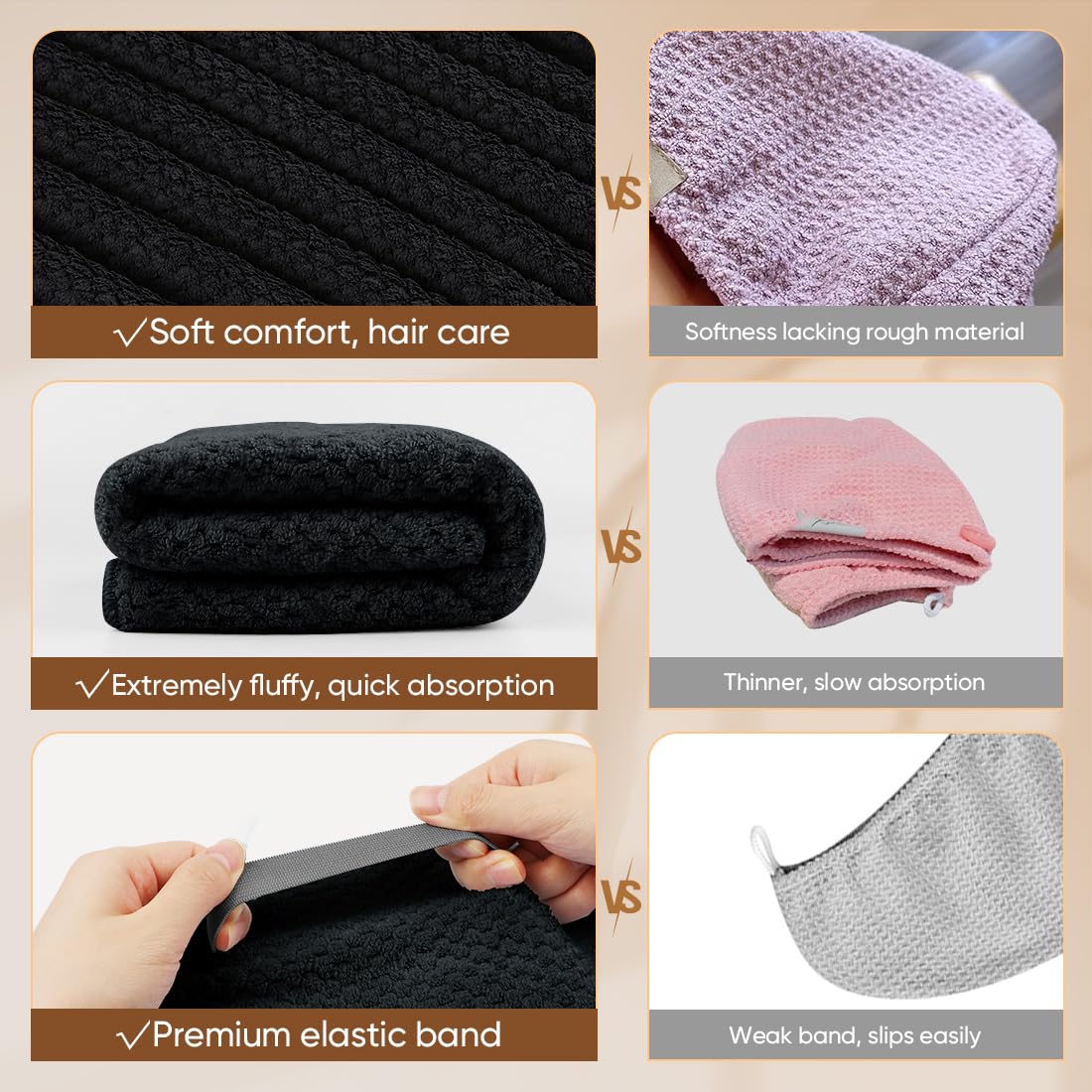 HOMEXCEL durabilidad tras lavados, mantiene absorción y suavidad.