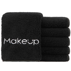 HOMEXCEL makeup remover cloth soft 13x13 for gentle makeup removal with microfiber