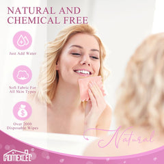 HOMEXCEL retiro maquillaje con paño multifuncional sin necesidad de aceites