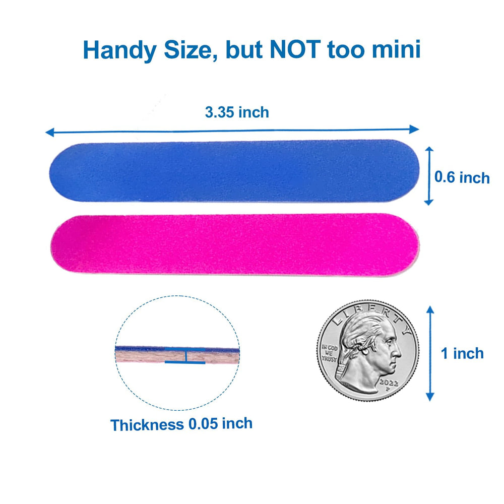 HomeyEra hygienic disposable nail files for clean, quick use