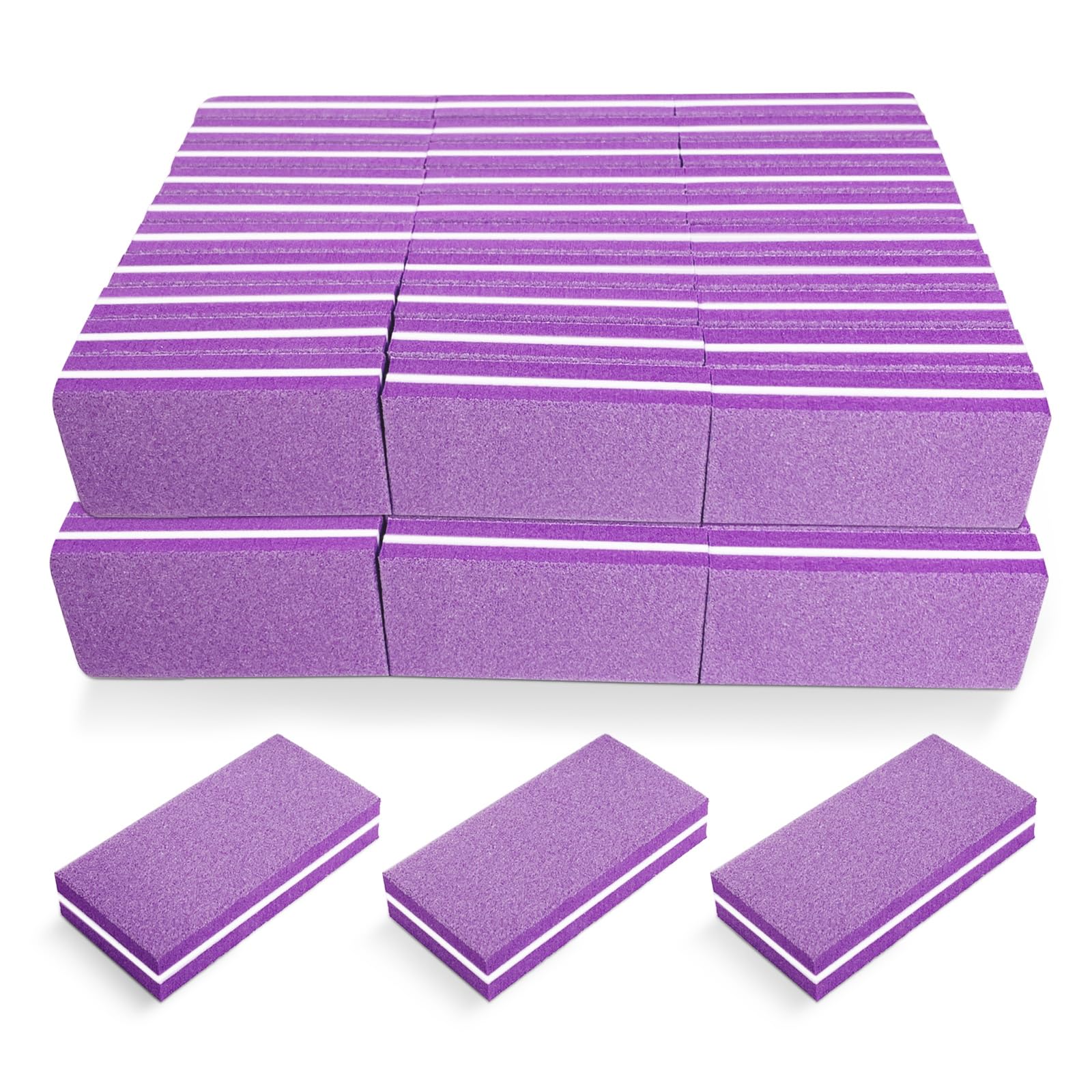 HomeyEra 60-pack nail buffers packaging shown for bulk salon prep