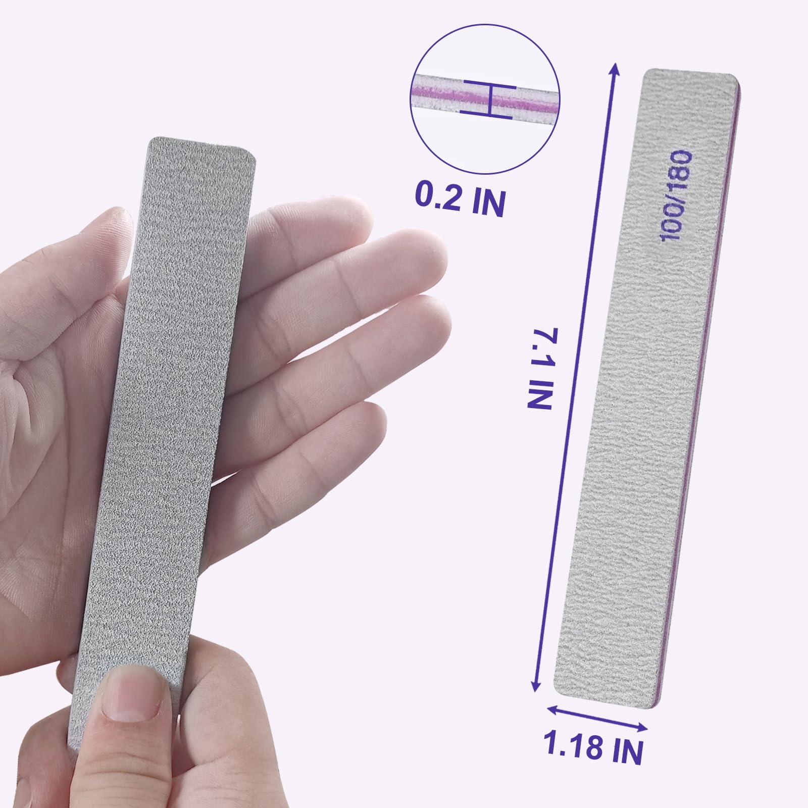 HomeyEra nail files 50-pack ensures you’re stocked for routine care.