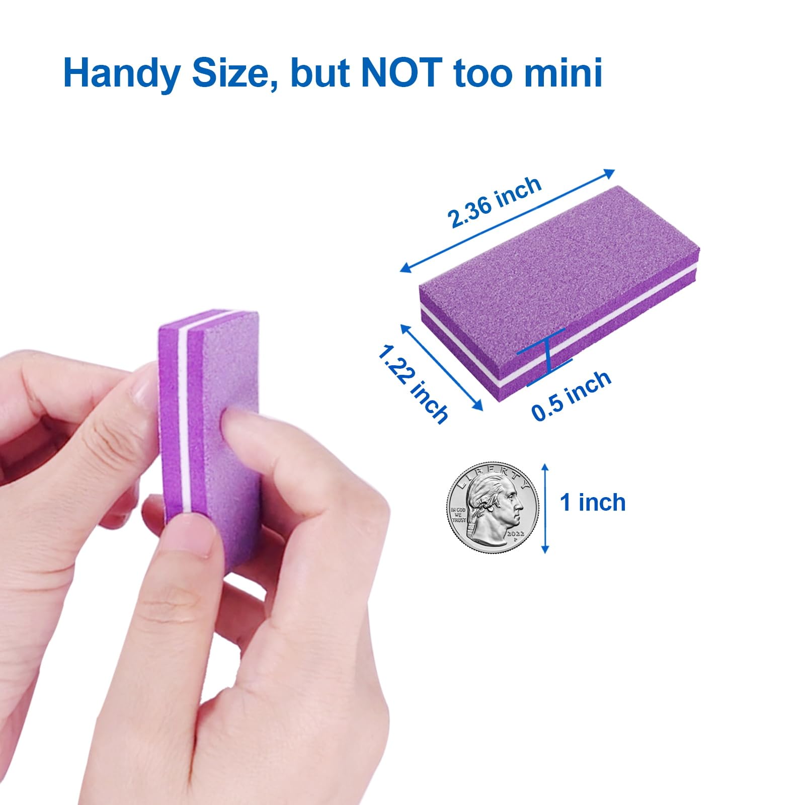 Professional HomeyEra nail buffers shown for salon use