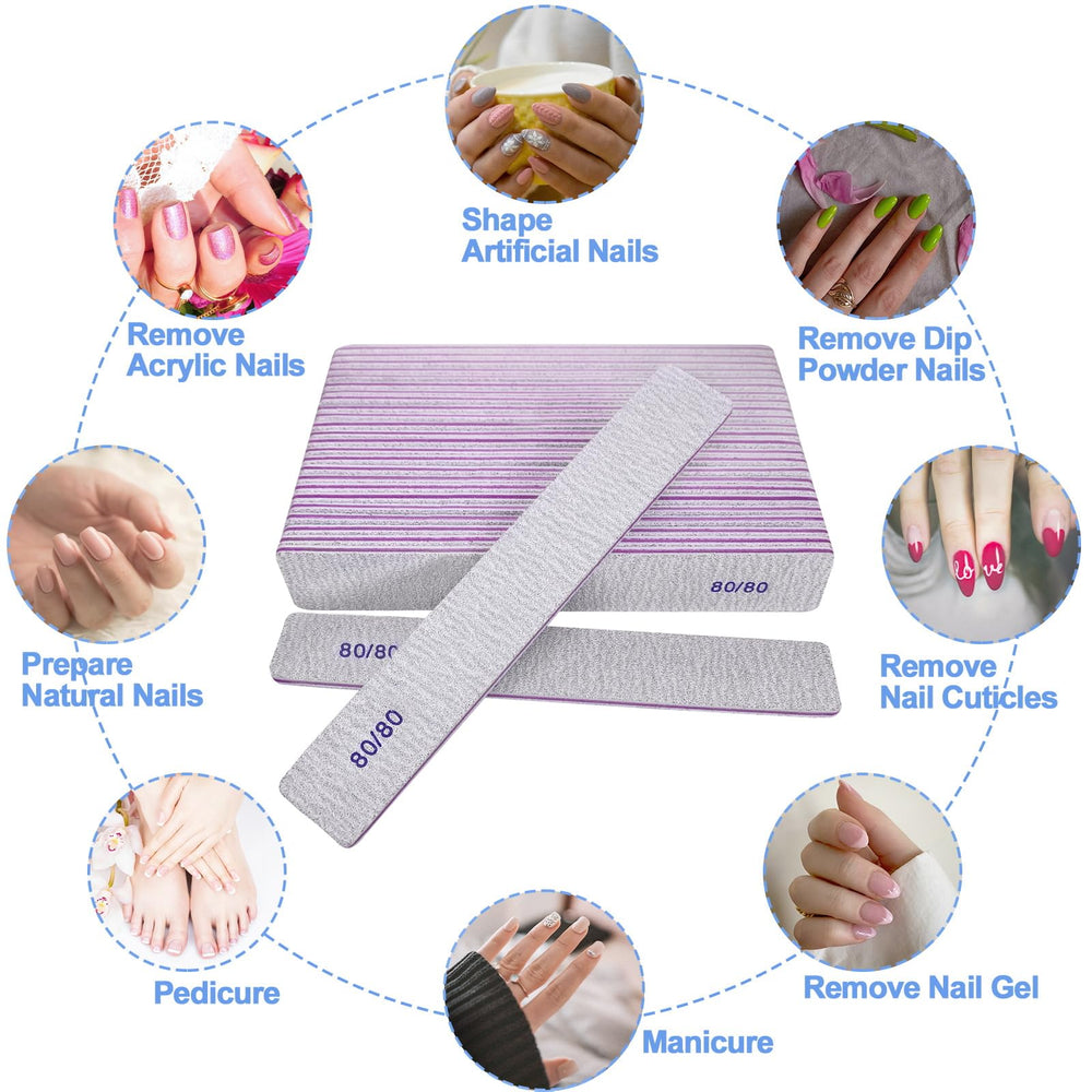 HomeyEra professional-grade nail filer, durable and reusable for salons.