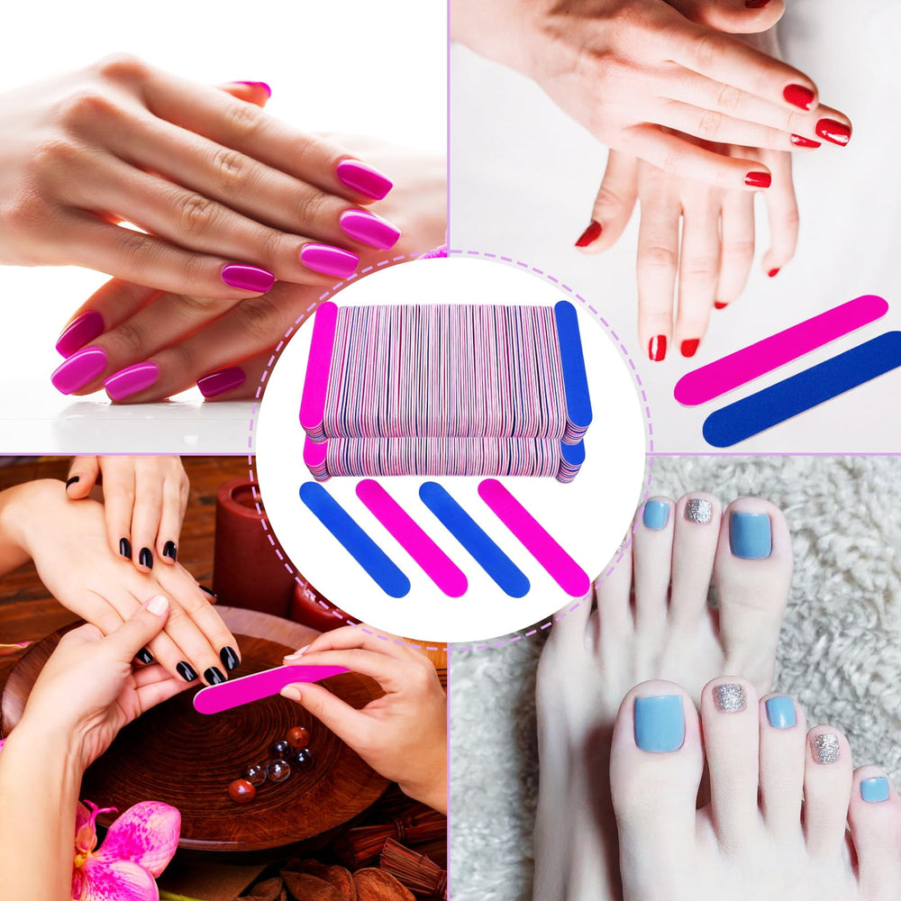 HomeyEra rounded-end emery boards provide gentle filing on nails