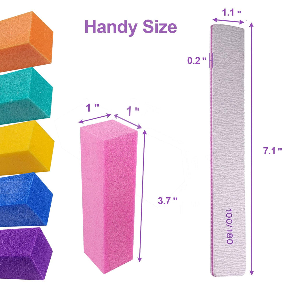 HomeyEra travel-friendly nail file at 7 inches for on-the-go routine