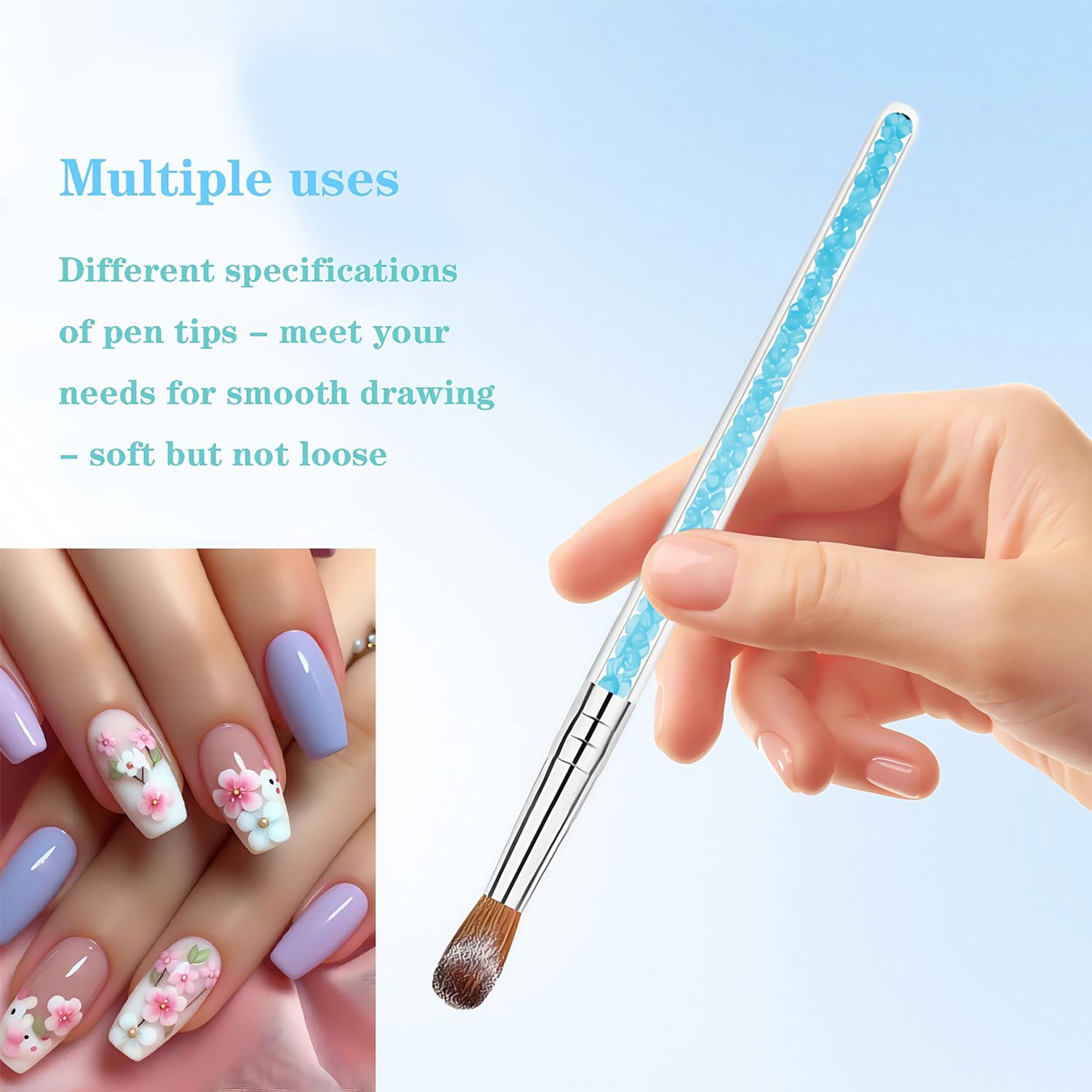 HomTop display board to showcase your nail designs.
