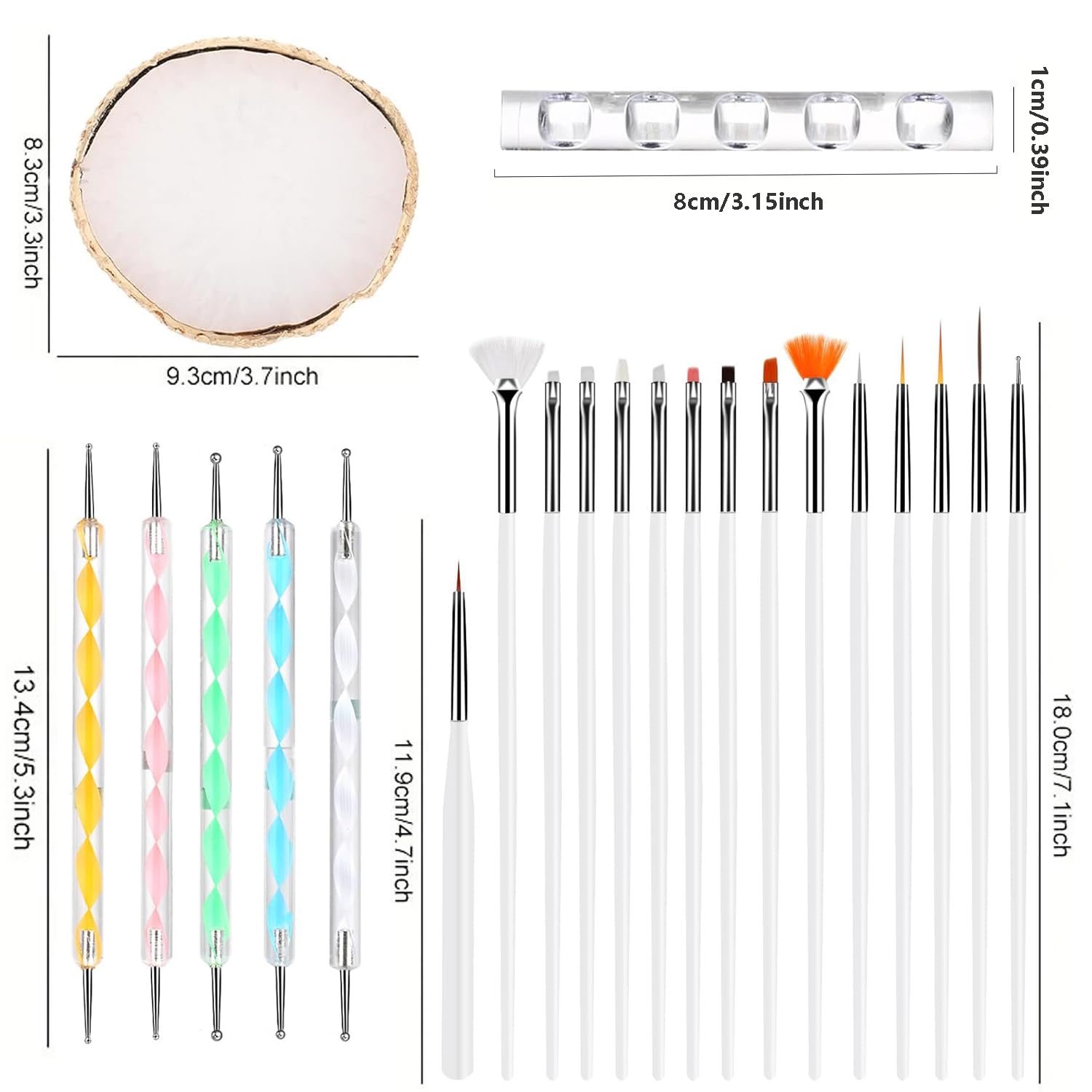 HomTop double-ended dispensing tools shown for precise color placement