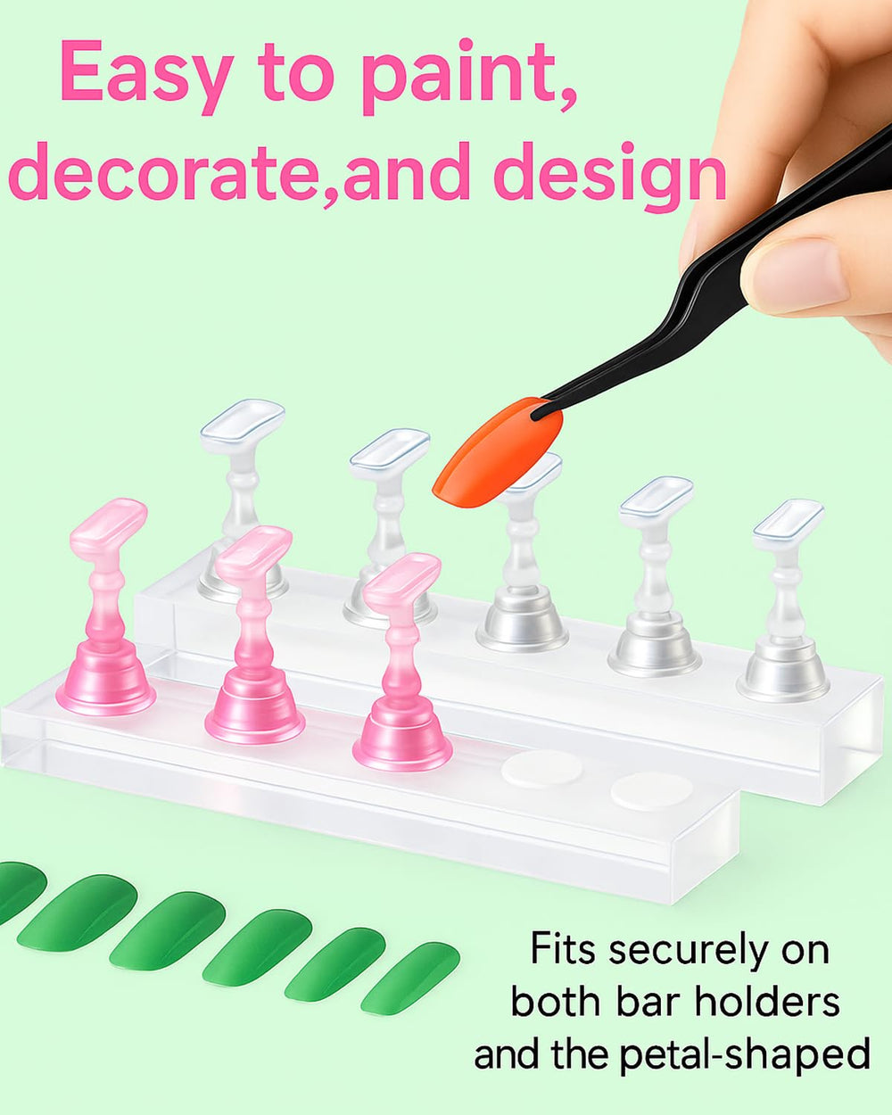HomTop flower magnet holder adds stylish display and secure placement