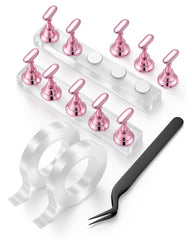 HomTop soporte de uñas acrílicas estable para práctica de manicura en casa