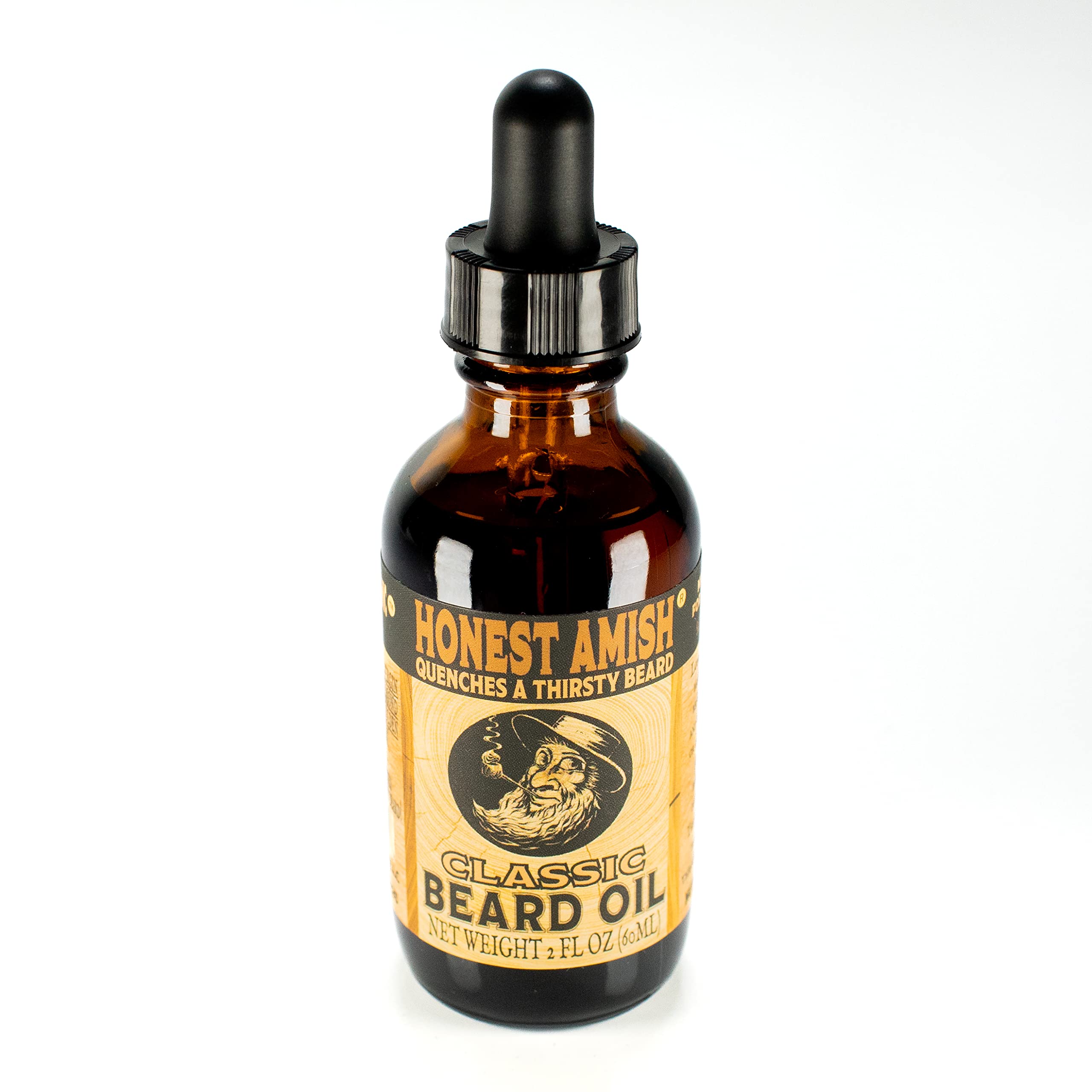 Honest Amish Classic Beard Oil ingredients highlight natural hydration