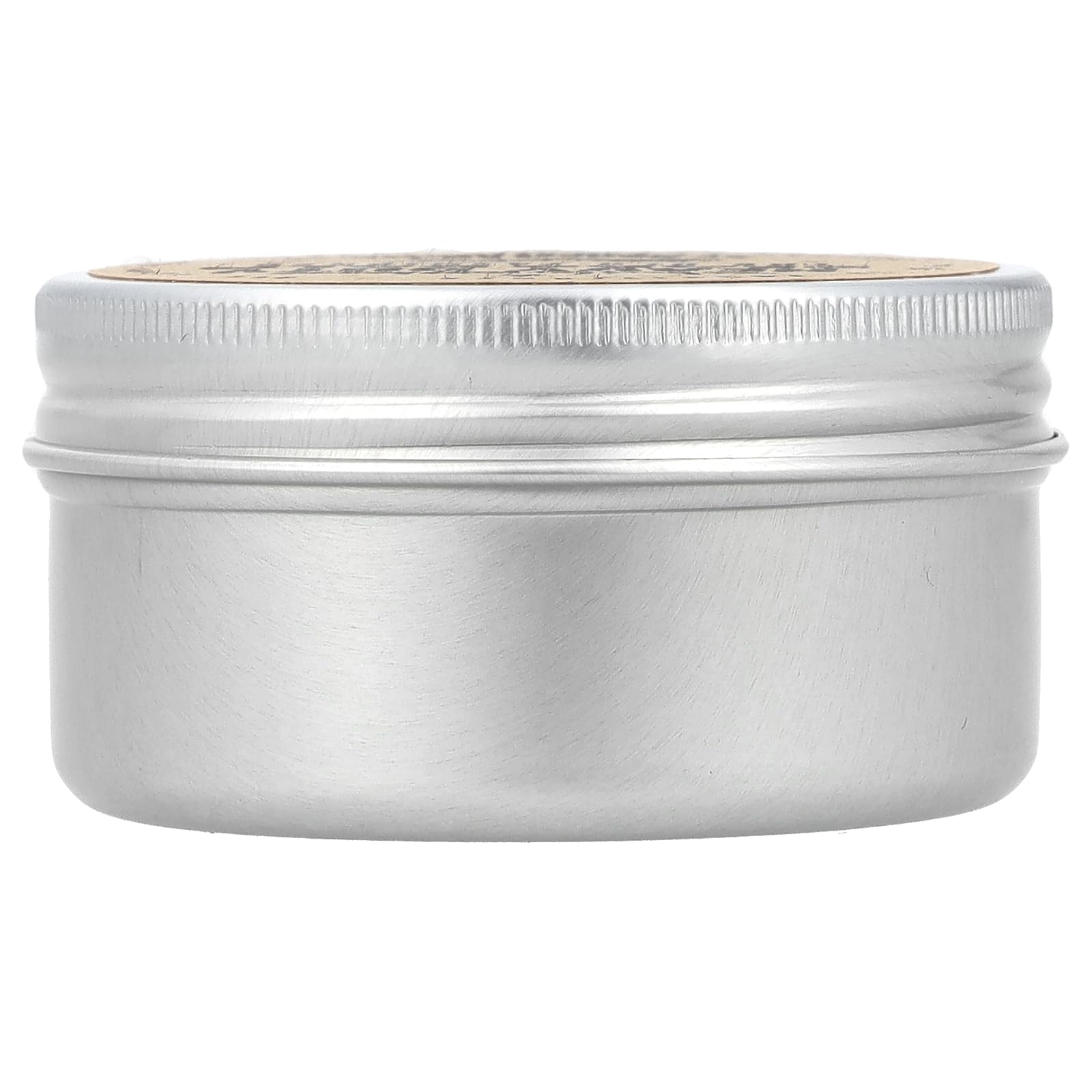 Ingredients label highlighting all natural organic components used