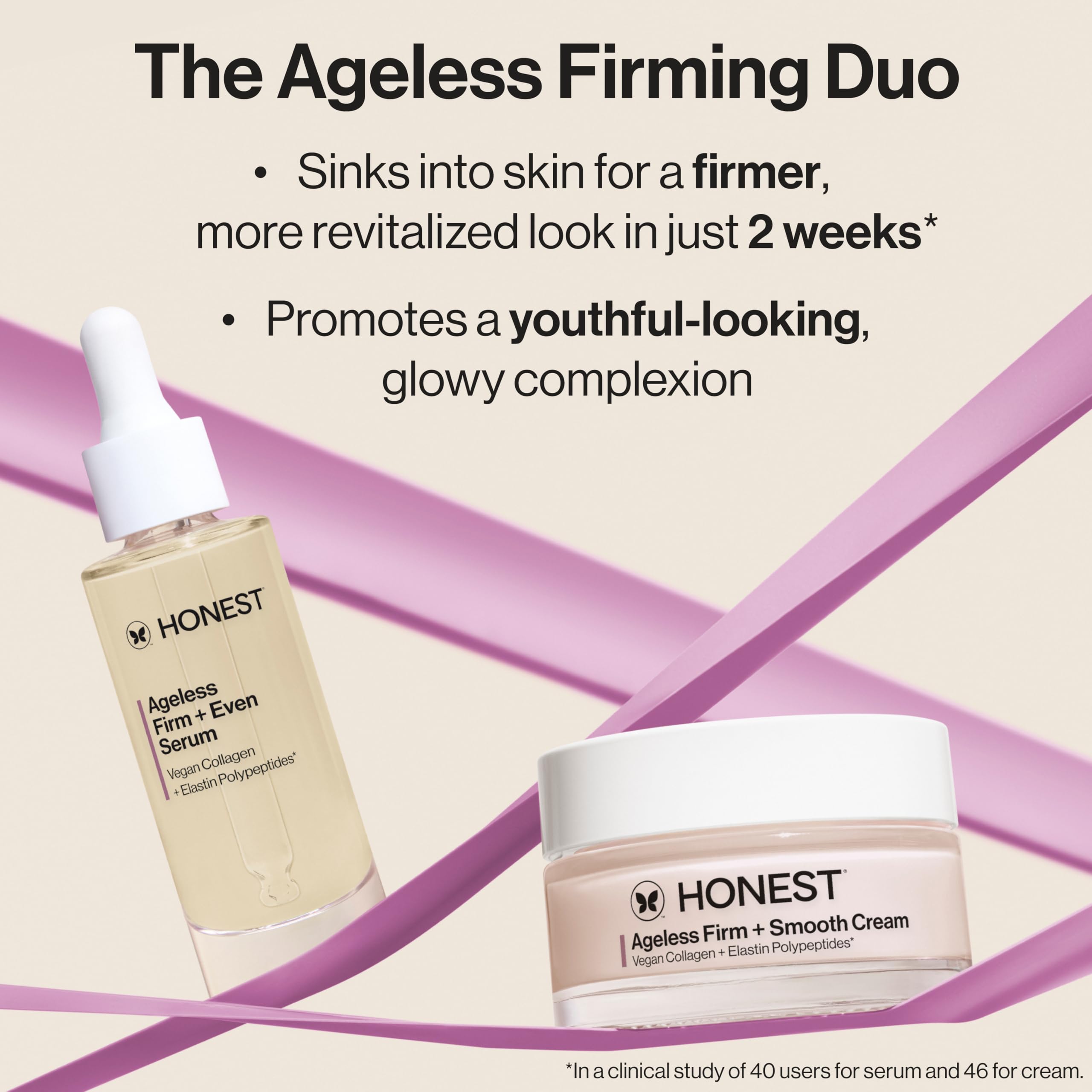AM and PM use for Honest Beauty Ageless Firm and Smooth Cream