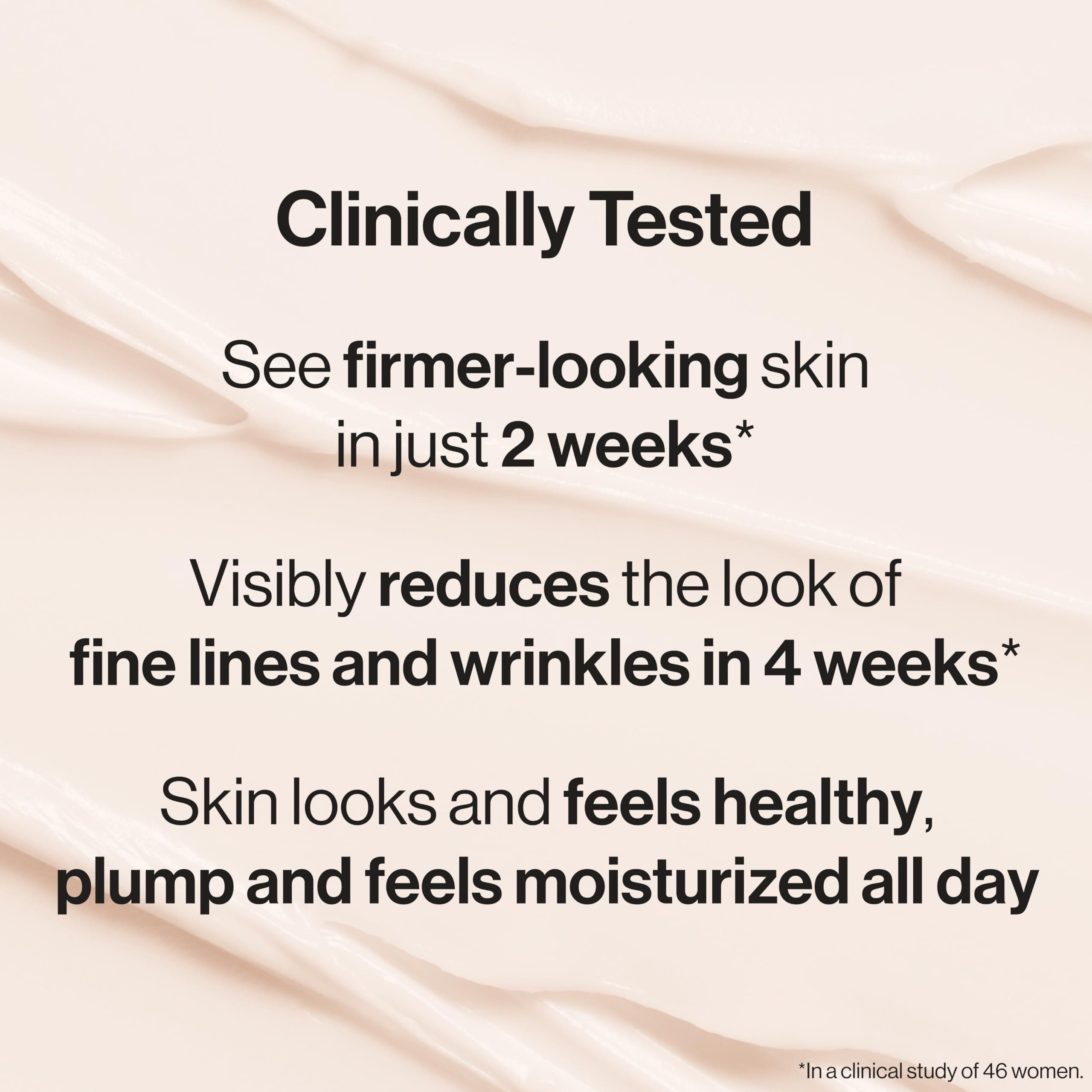 Massage Honest Beauty Ageless Firm and Smooth Cream onto face and neck