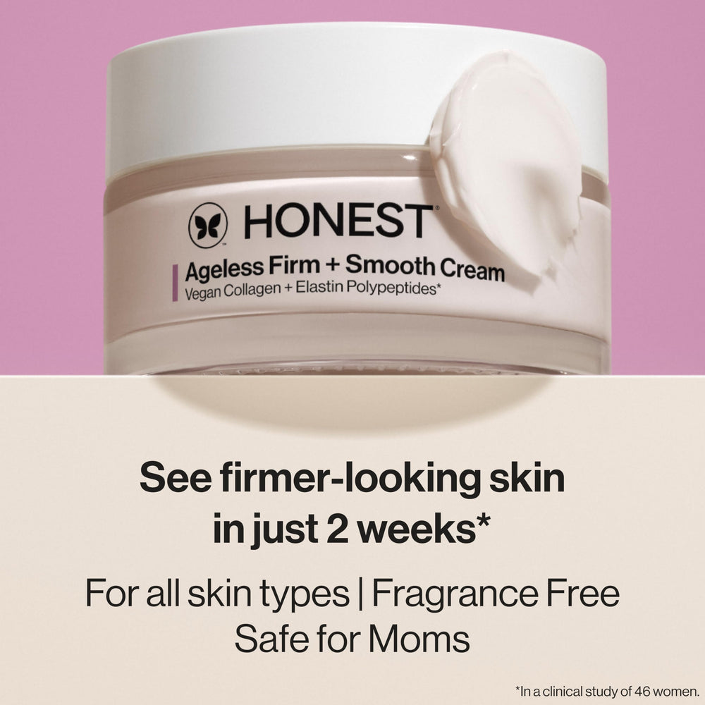 Close-up of texture for Honest Beauty Ageless Firm and Smooth Cream