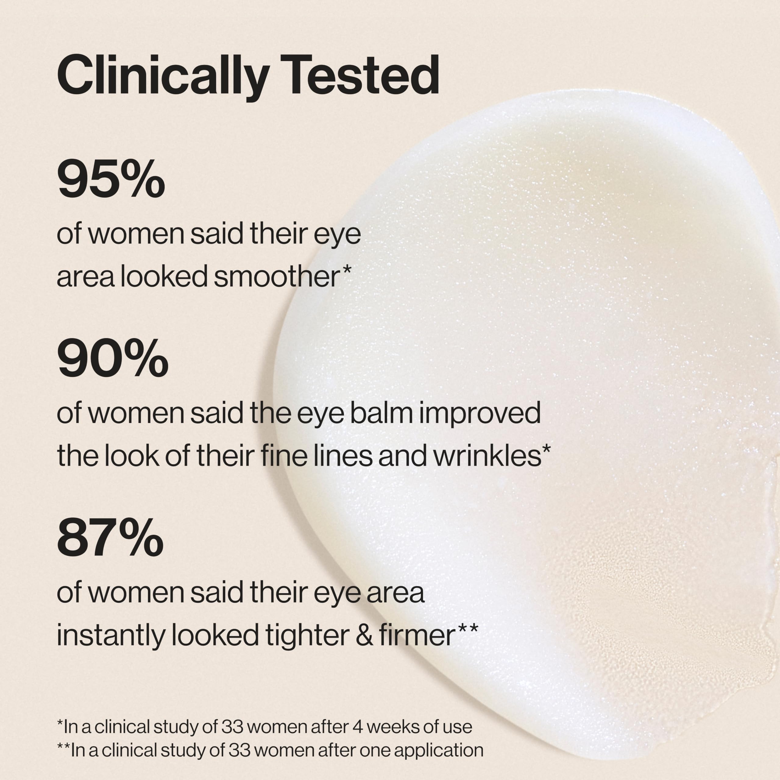 Honest Beauty Fragrance-Free formula image highlights gentle care for sensitive eyes