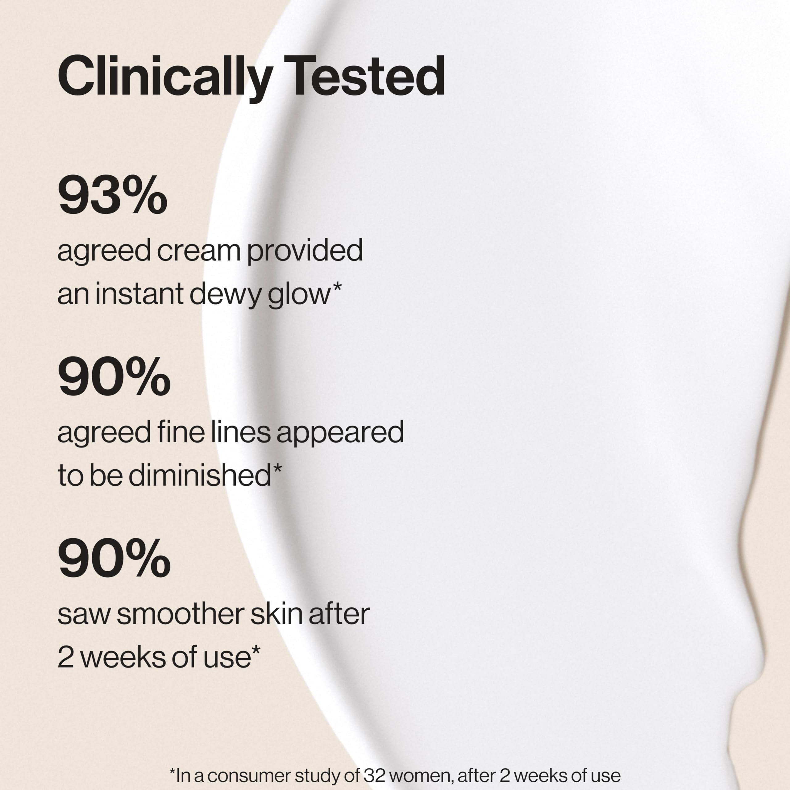 Honest Beauty Hydrogel Cream jojoba-squalane closeup emphasizes soothing hydration.