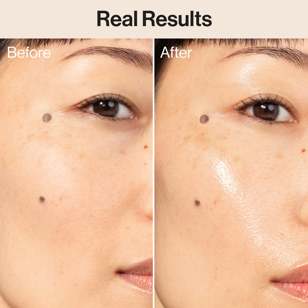 Honest Beauty Hydrogel Cream pump-dispense demonstrates easy application.