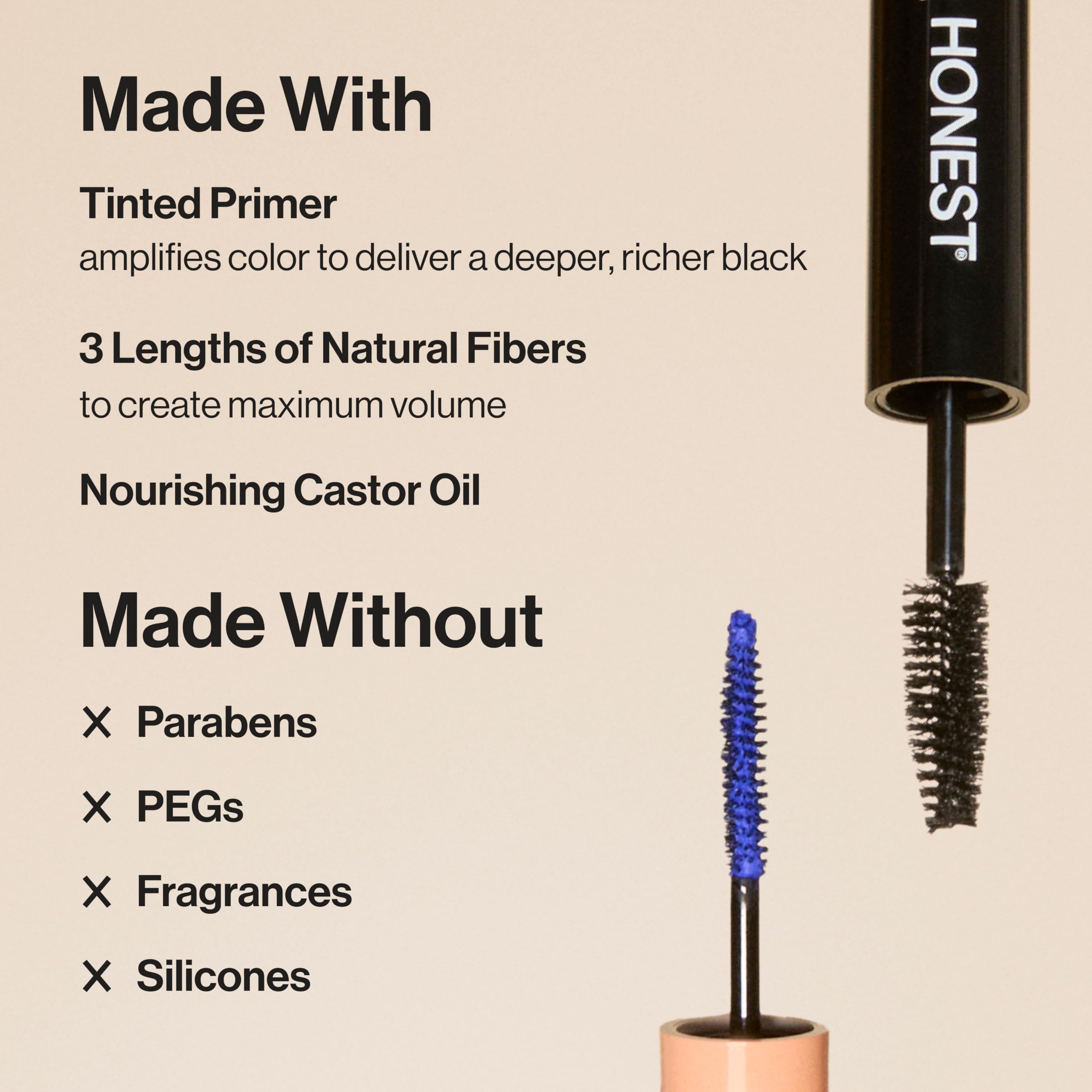 Honest Beauty pigmento-negro-intenso aporta tono rico y dramático.