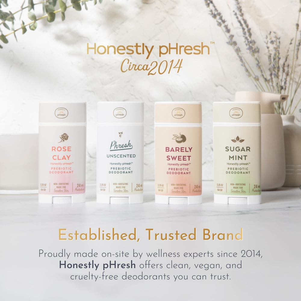 Envase resistente de Honestly pHresh hecho en EE. UU.