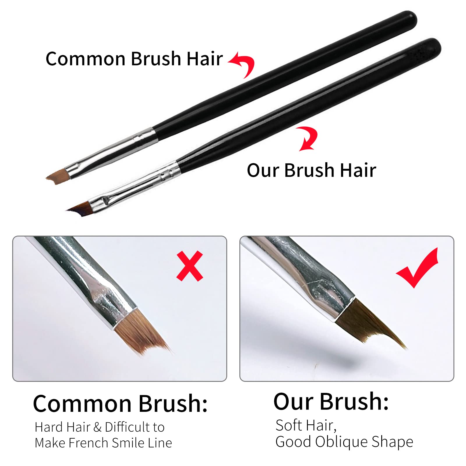 Honey Joy easy-grip brush designed for comfortable extended use.