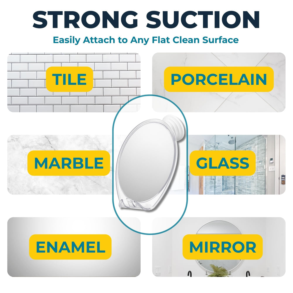 HONEYBULL built-in razor holder keeps blades within reach.