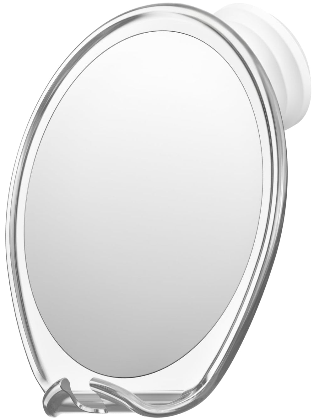 HONEYBULL fogless shower mirror front view for a precise shave