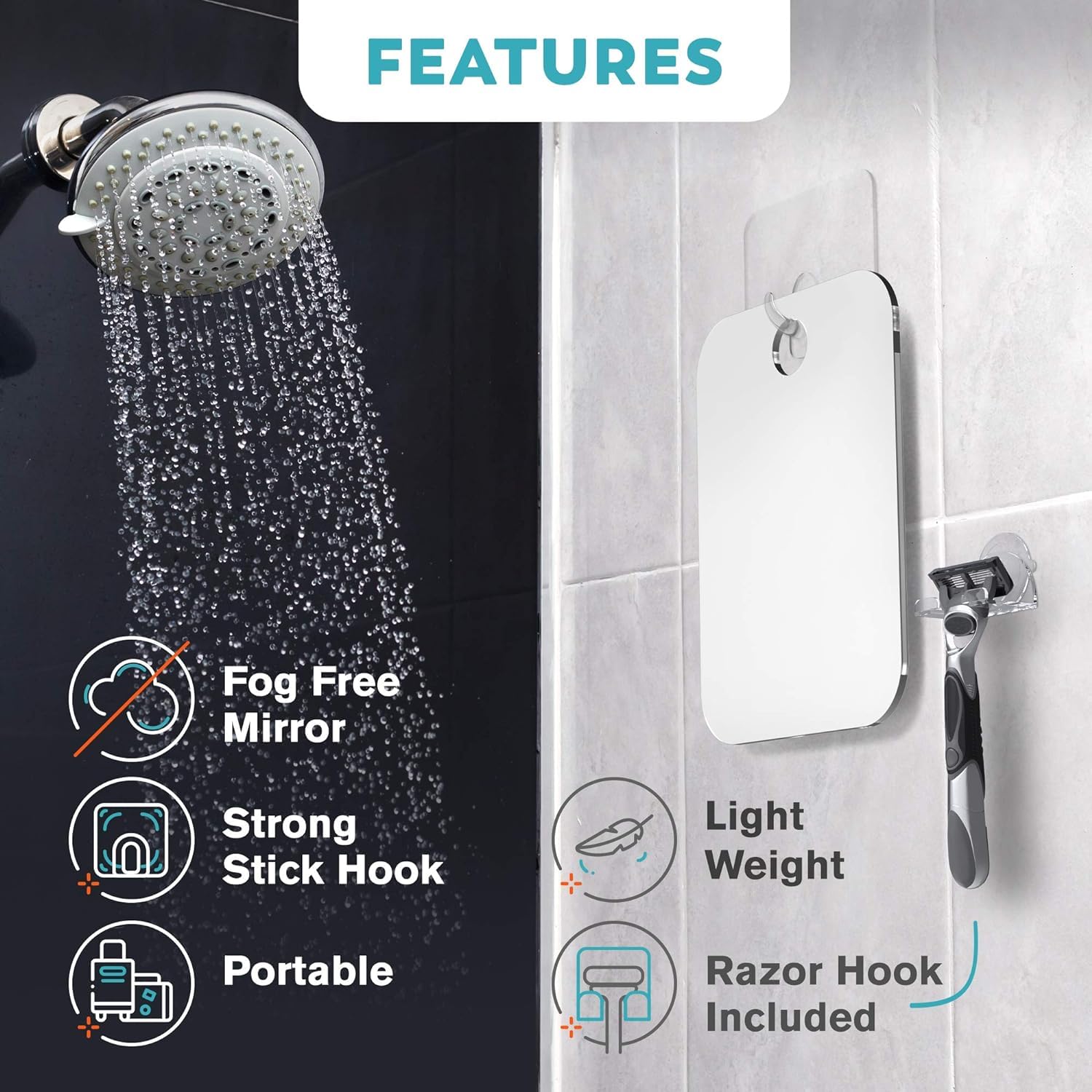 HONEYBULL no-drill wall mount installs on tiles, glass, metal