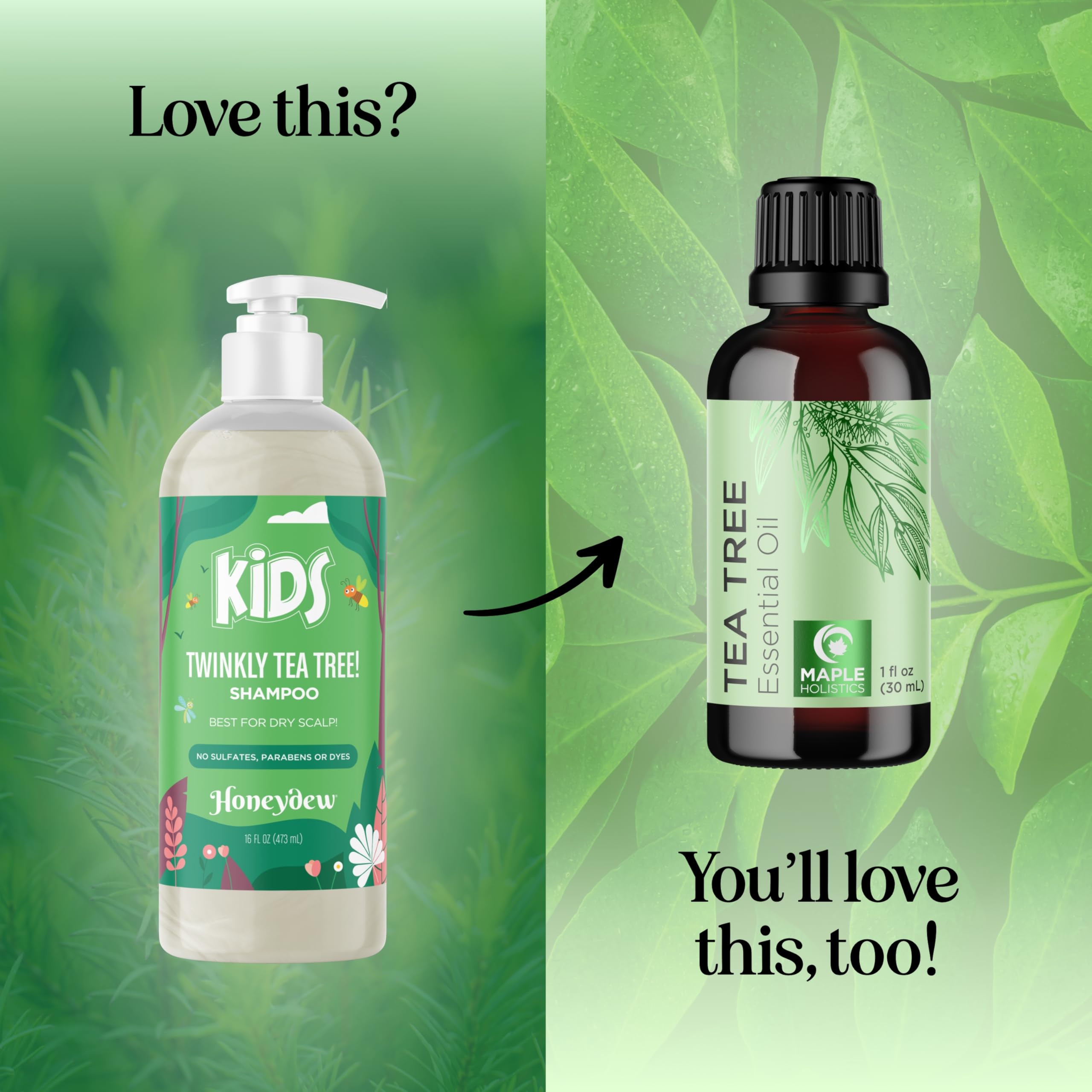 HONEYDEW kids shampoo application scene, showing gentle wash ideal for mornings.