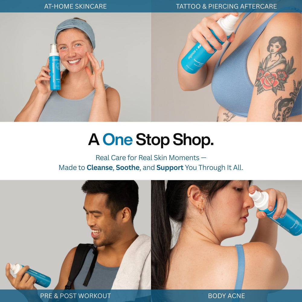 Honeydew Labs cuidado suave para tatuajes con limpieza segura
