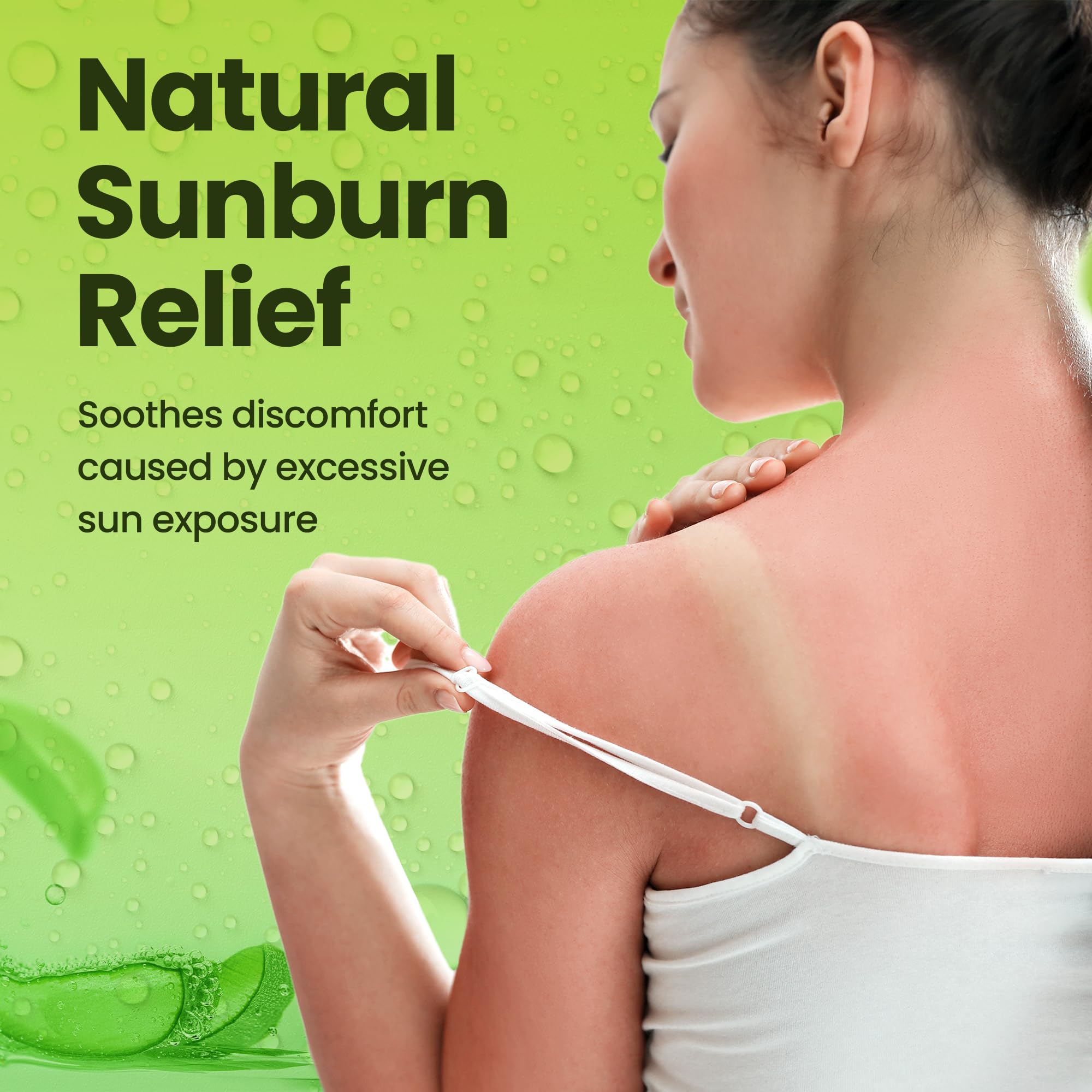 Honeyskin gel de aloe vera, aplicación suave para cara y cuerpo.