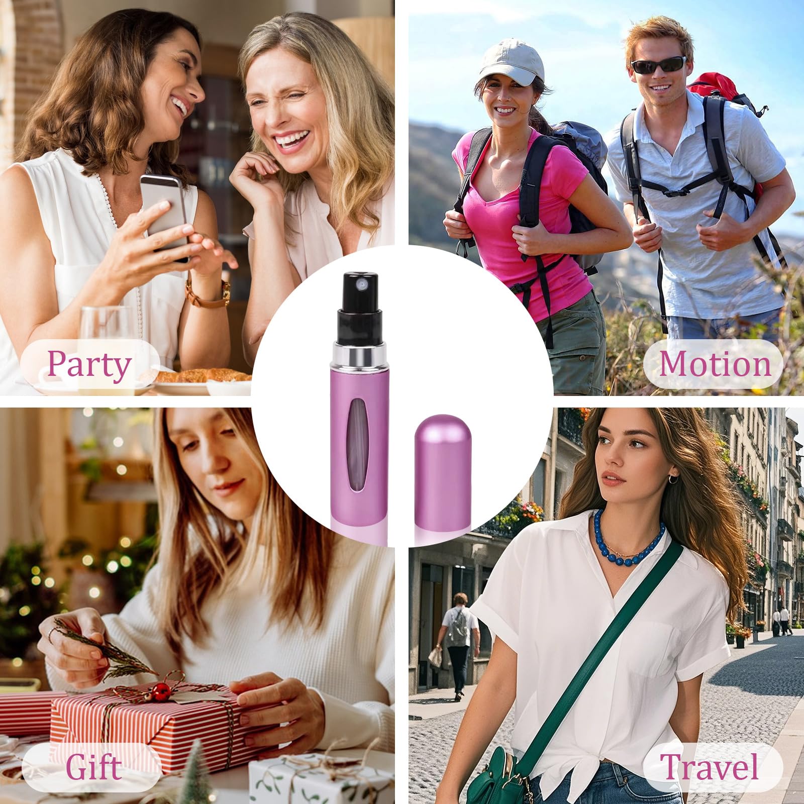 Hongliang colorful fragrance set ideal for organized travel