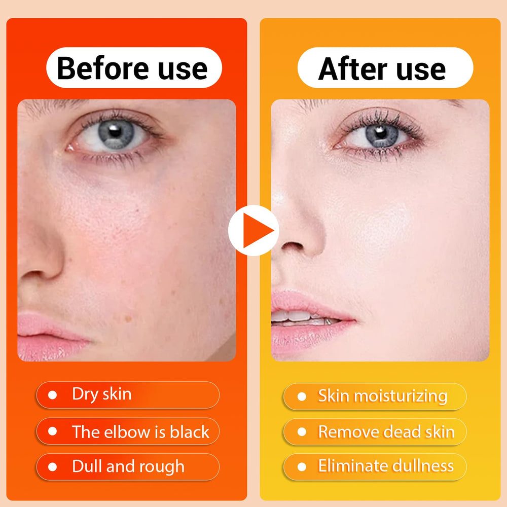 Hongyunda aplicación en piel seca para exfoliar suavemente con cúrcuma.
