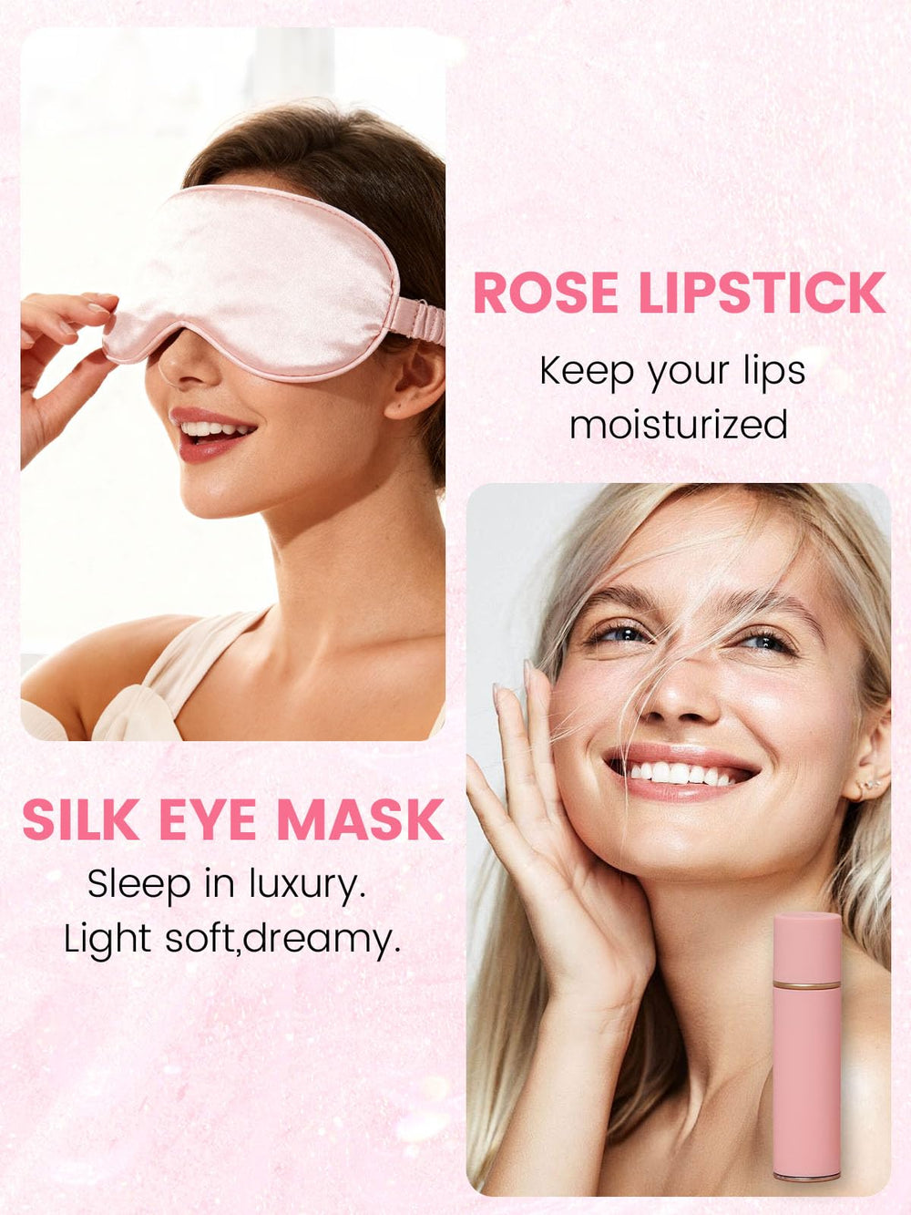 honiitaa-rose-shampoo-bottle nourishes scalp and smooths hair.