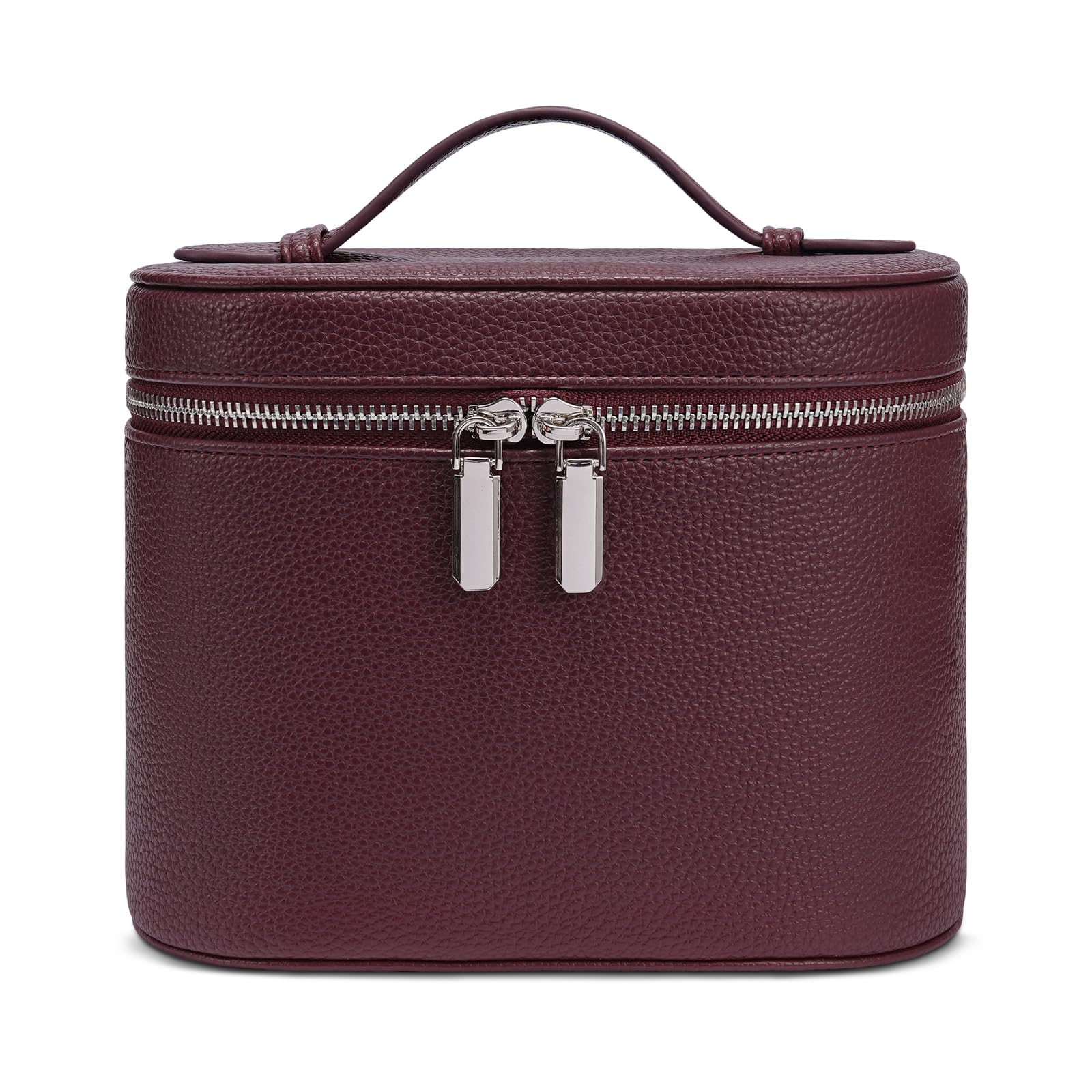 Honitty makeup bag compartments removable inside for flexible organization