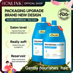 HONLINK textura suave y brillo visible en el pelo