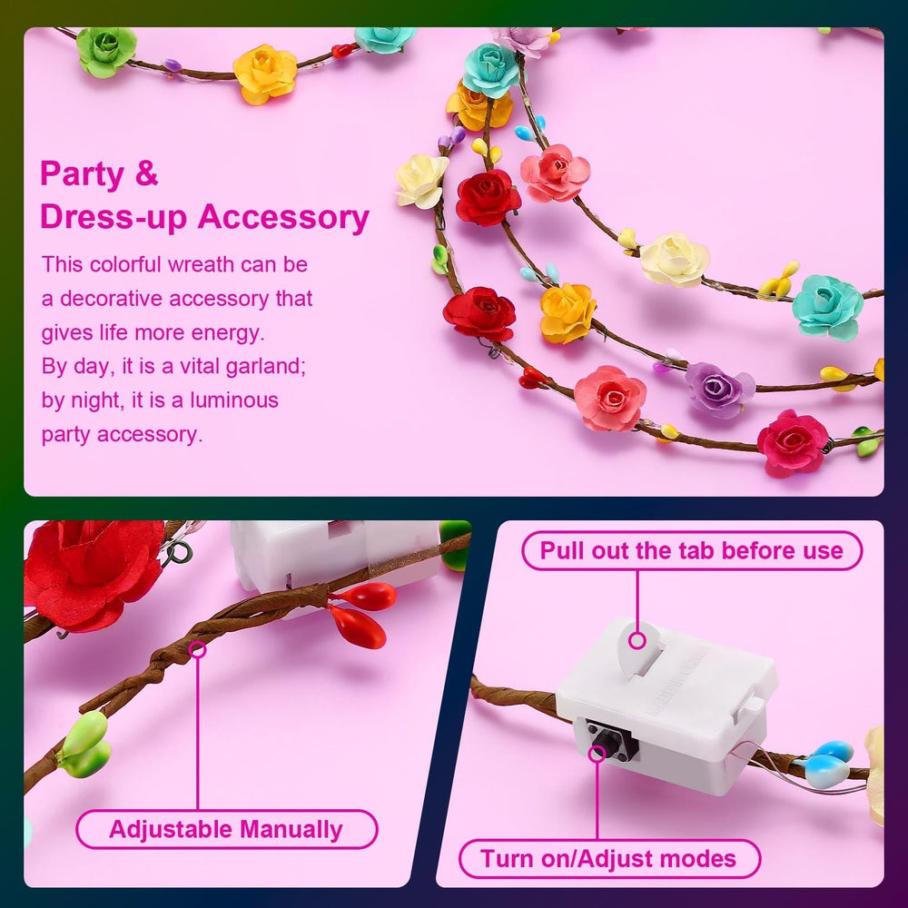 HONLYNE adjustable headband fits both kids and adults.