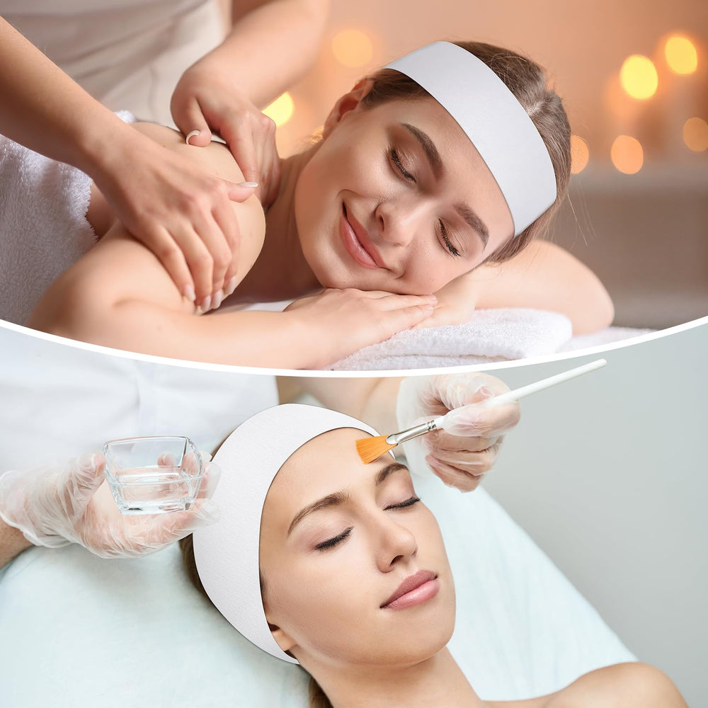 HONLYNE facial routine hairband comfortable and disposable for facial sessions