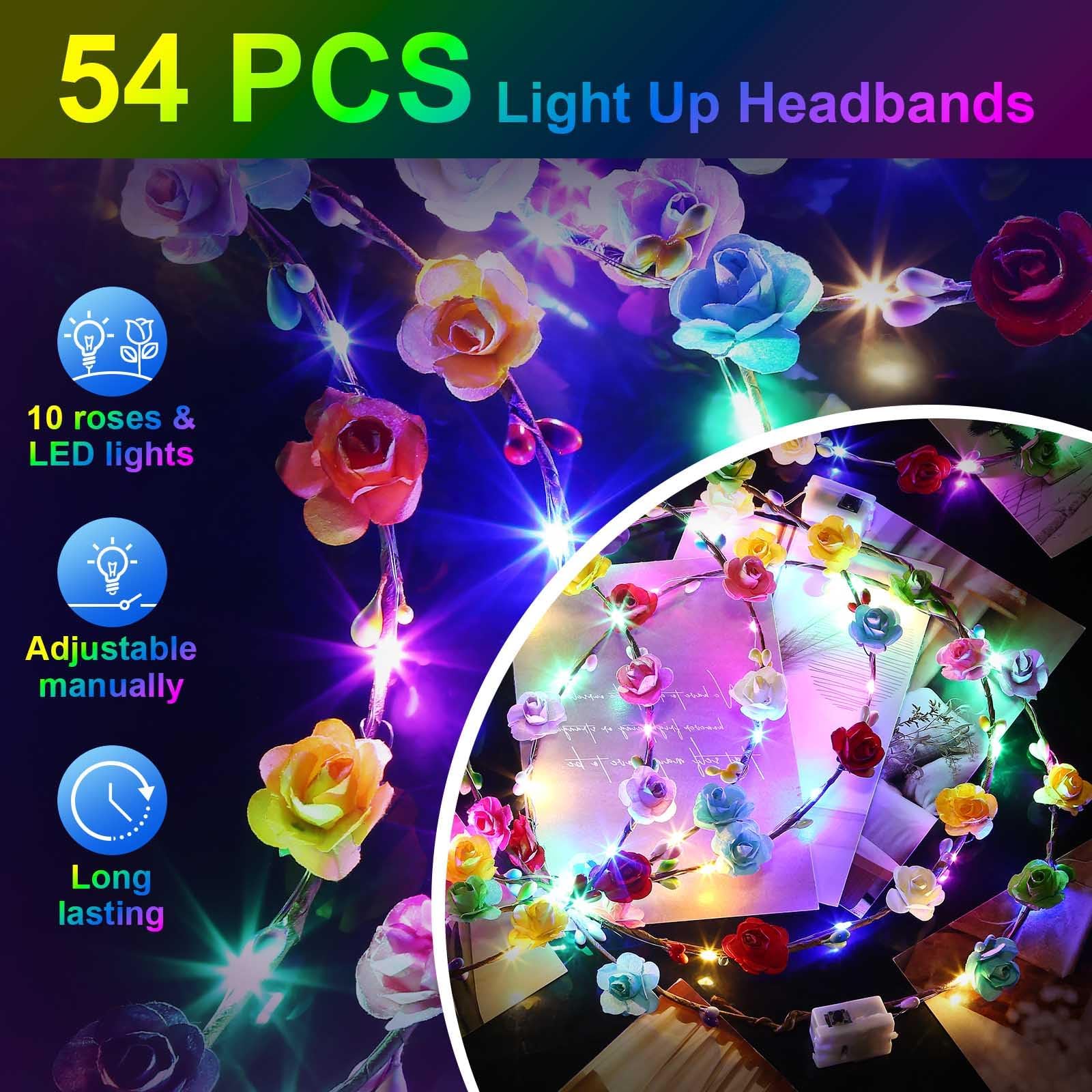 HONLYNE LED headband with three light modes.