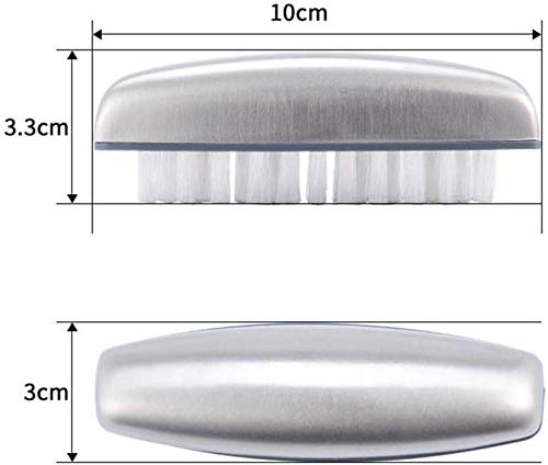 HONOMA compact lightweight brush easy to grip and store.