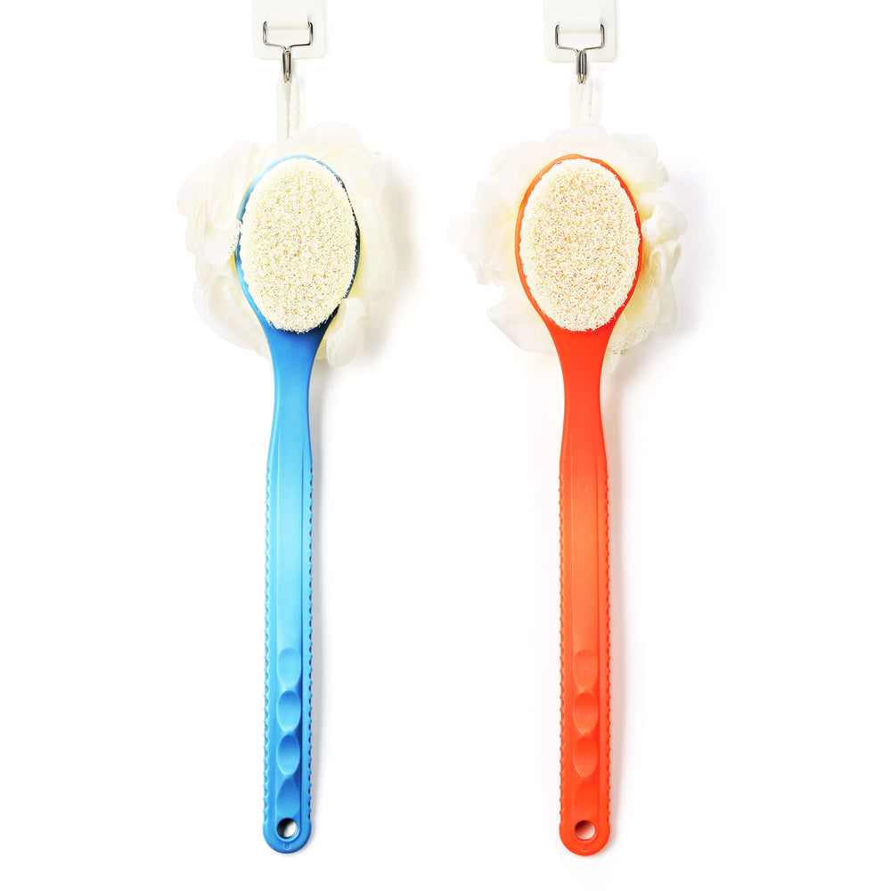HONOMA mesh sponge close-up showing gentle exfoliation and lather.