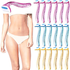 Honoson bikini razors pack with color options for at-home grooming.