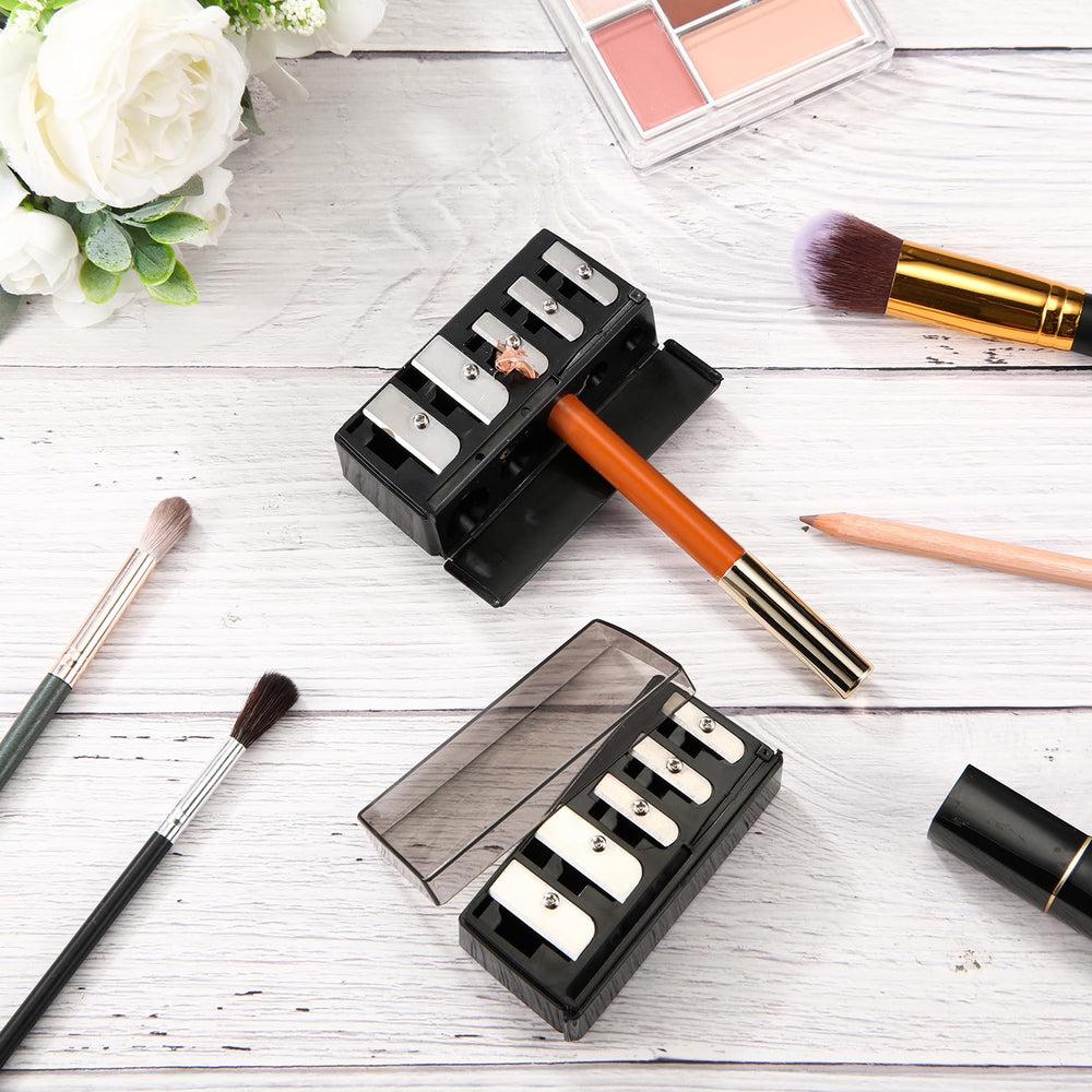Honoson 2-pack sharpeners for multiple makeup pencils.