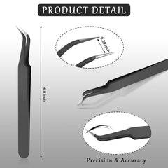 Honoson protective-cap tweezers showing capped tips for safe storage