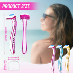 Honoson protective cover over razor blades for hygiene and travel safety.