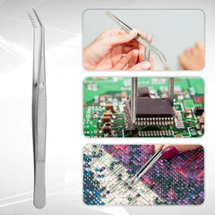 Honoson serrated-tip tweezers secure tiny components with ease.