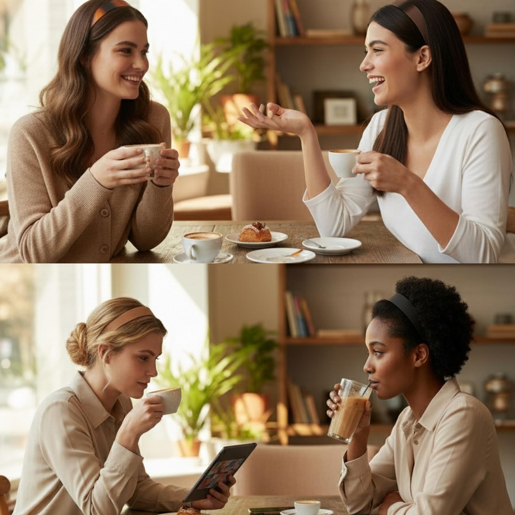 Regalo perfecto: diadema Hoojoot para mujeres y adolescentes.